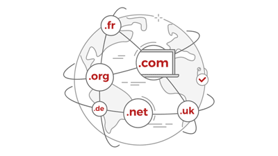 انواع پسوند دامنه domain